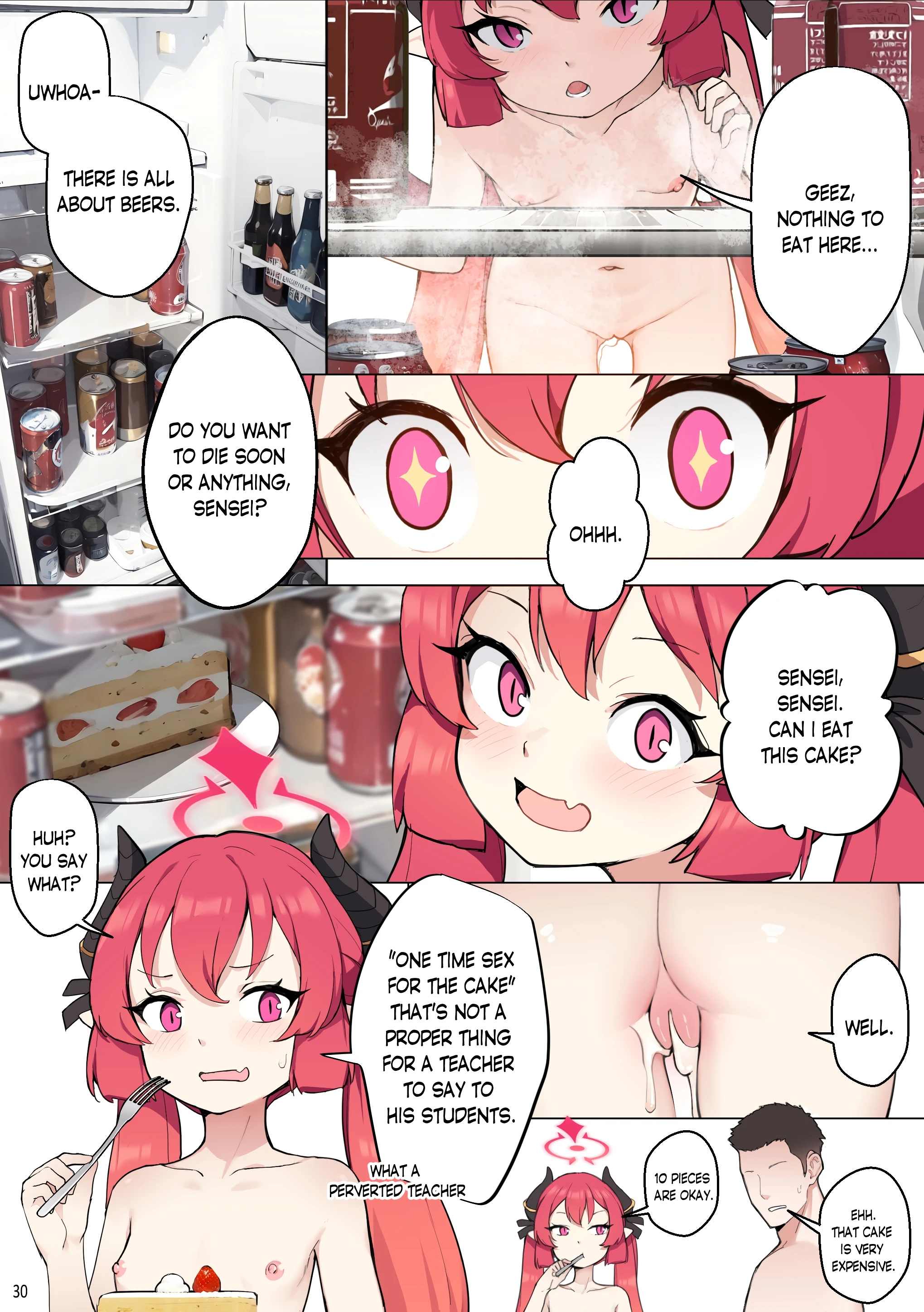 Feed Me Sensei! porn comic picture 31