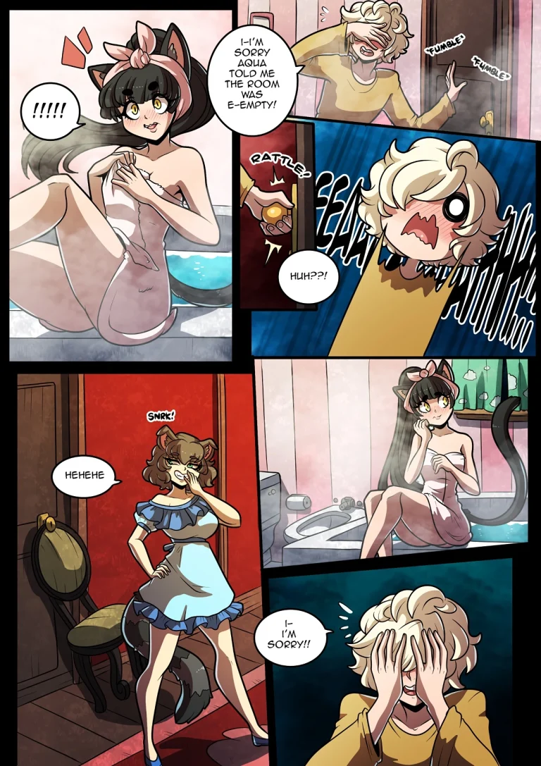Feline Château 3 porn comic picture 11