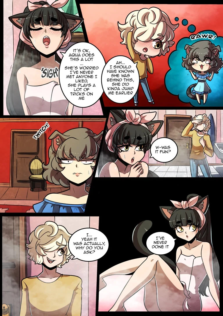 Feline Château 3 porn comic picture 12
