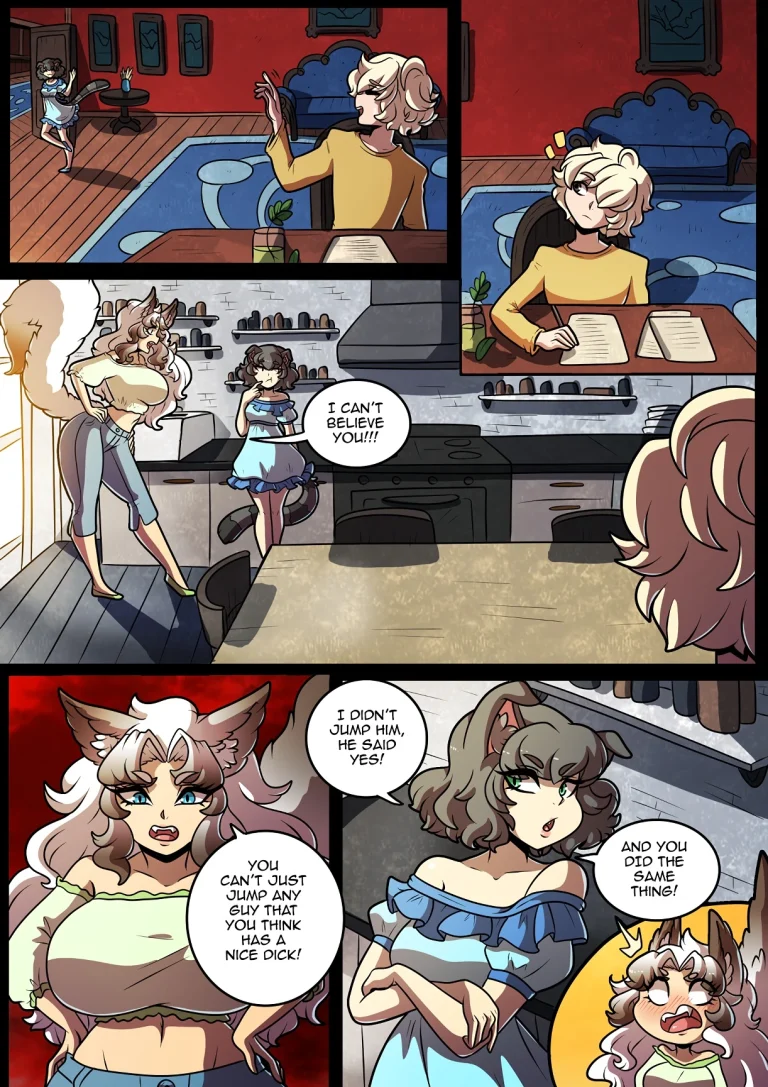Feline Château 3 porn comic picture 2