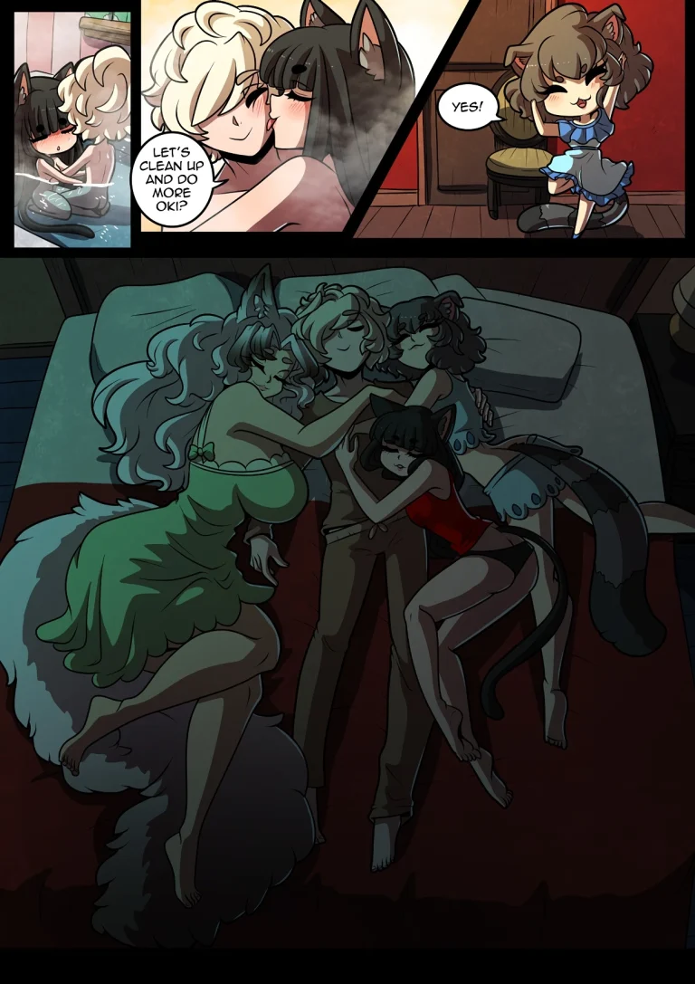 Feline Château 3 porn comic picture 23