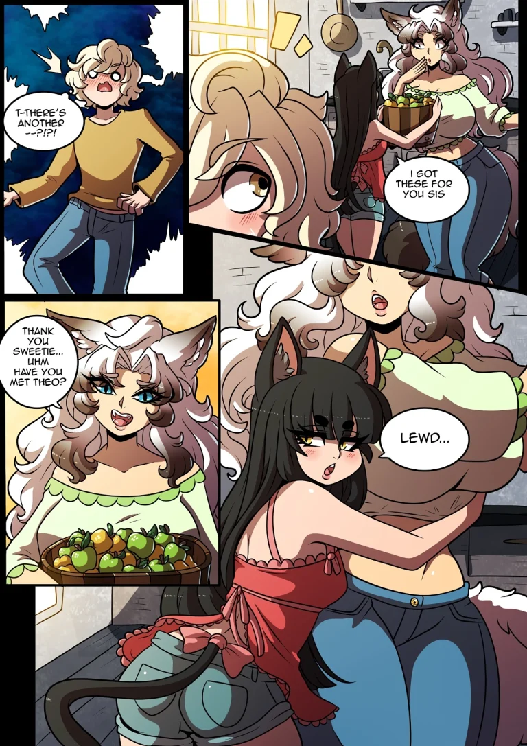Feline Château 3 porn comic picture 4