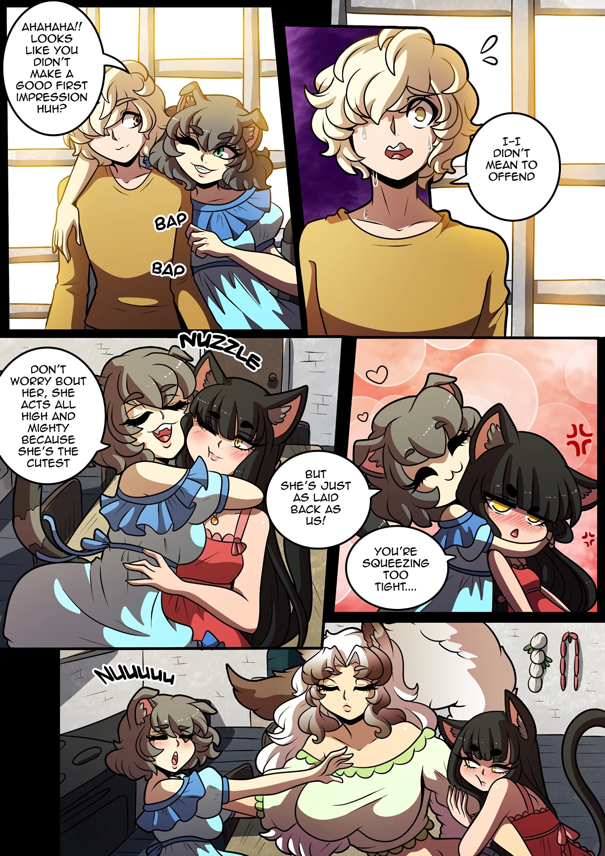 Feline Château 3 porn comic picture 5