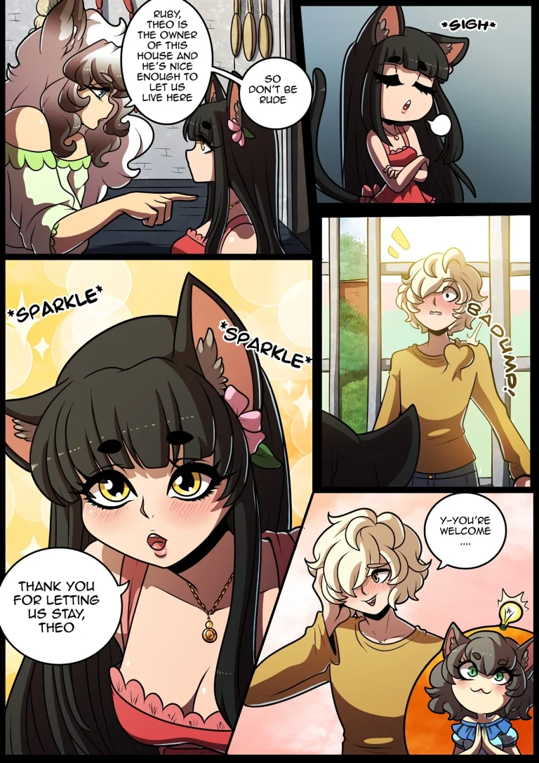 Feline Château 3 porn comic picture 6