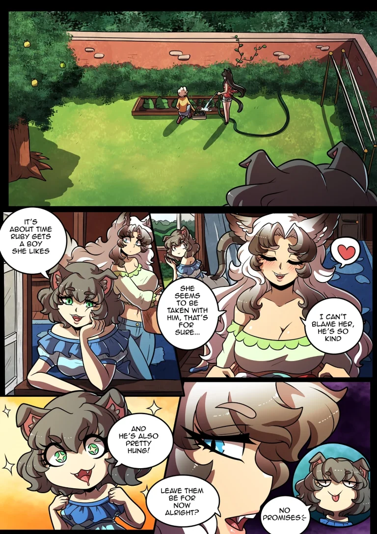 Feline Château 3 porn comic picture 9