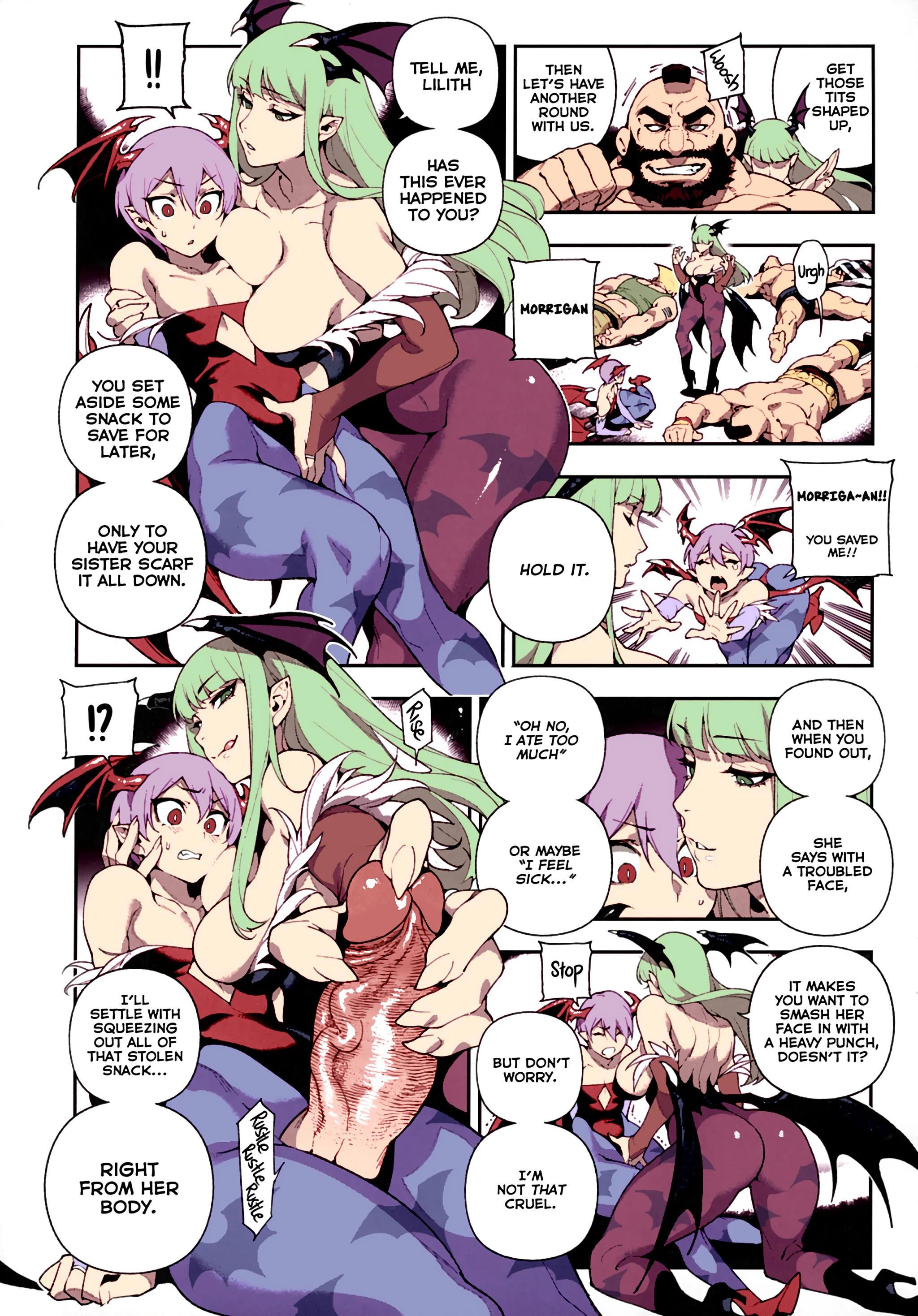 Fighter Girls - Vampire porn comic picture 13