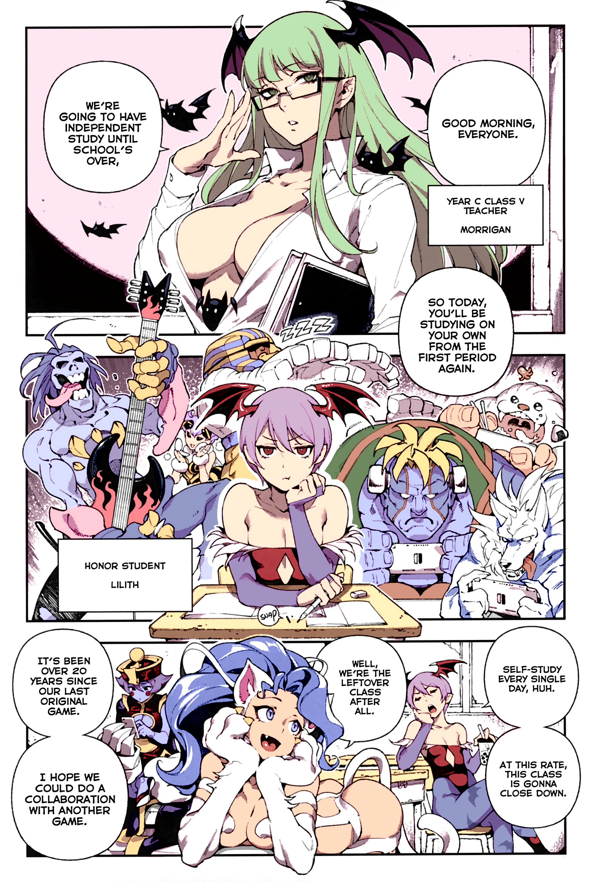 Fighter Girls - Vampire porn comic picture 2