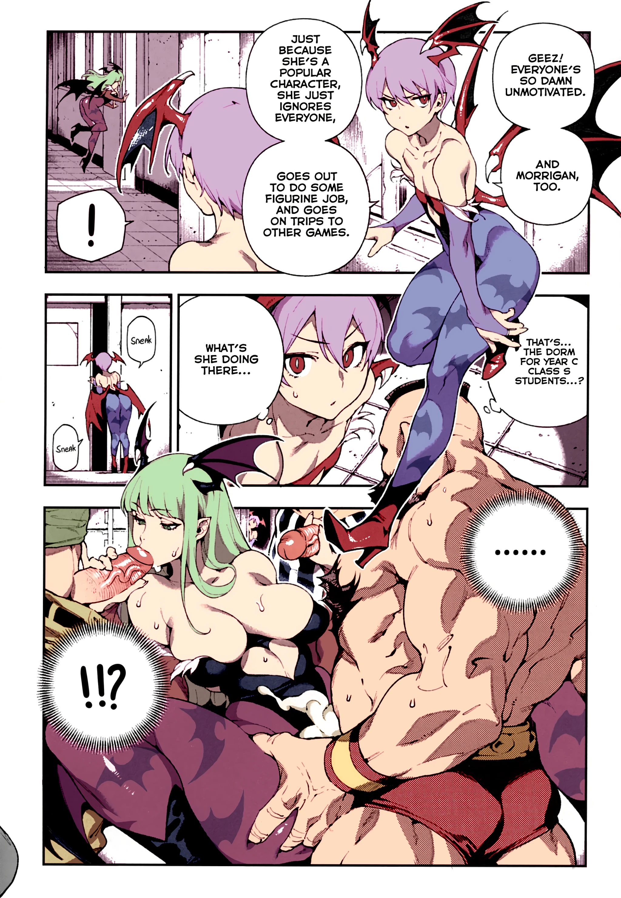 Fighter Girls - Vampire porn comic picture 3