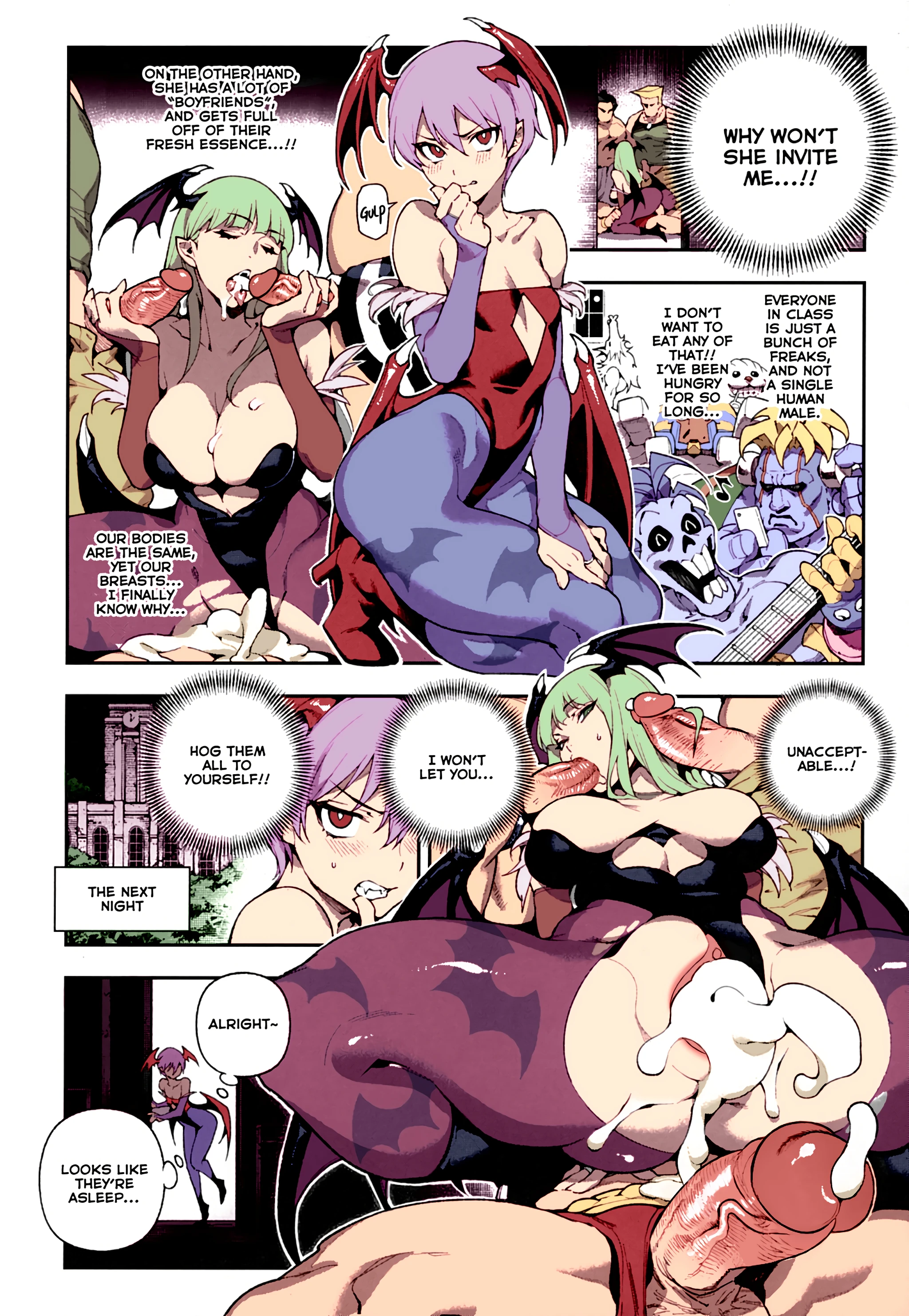 Fighter Girls - Vampire porn comic picture 5