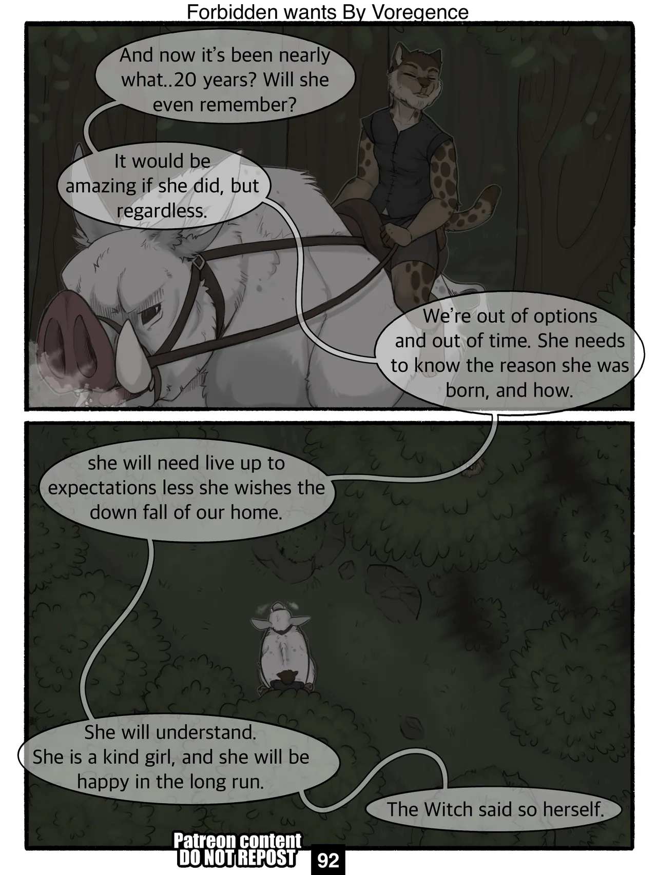 Forbidden WantsPart 1 porn comic picture 92