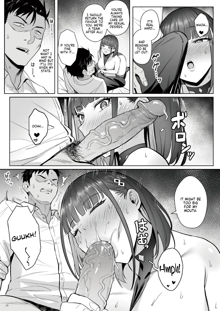 Former Magical Girl Blue's Work: The Prequel porn comic picture 21