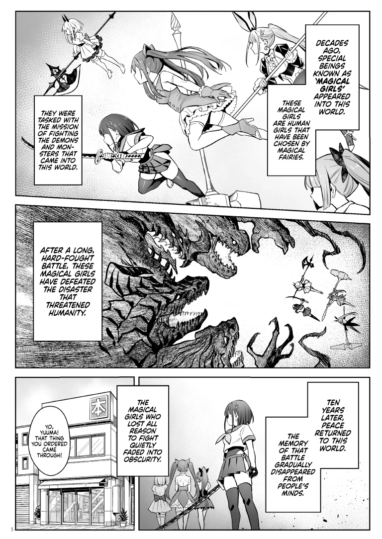 Former Magical Girl's Family Story: Tsuki porn comic picture 2