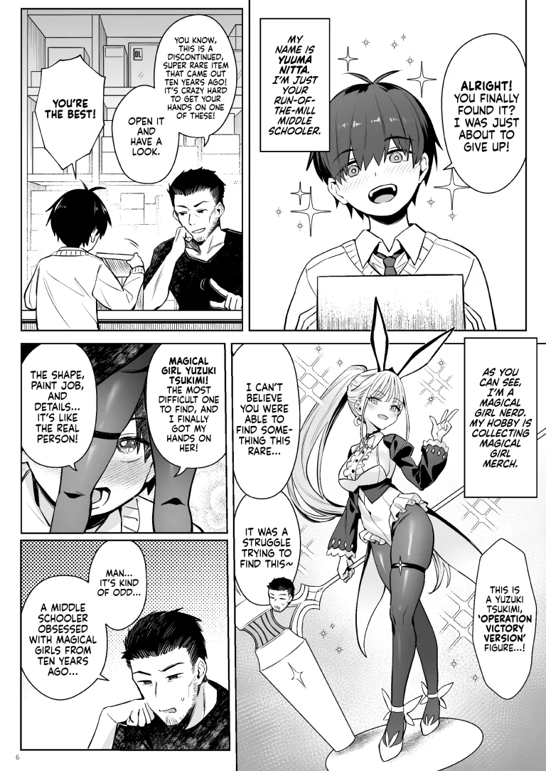 Former Magical Girl's Family Story: Tsuki porn comic picture 3
