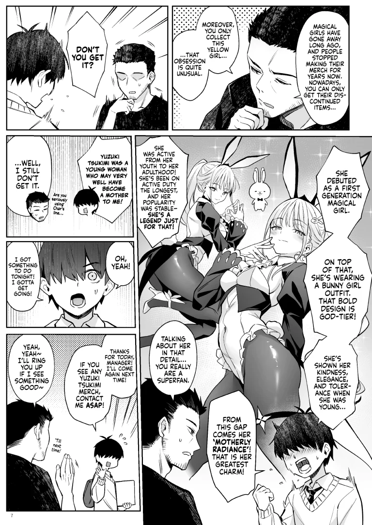 Former Magical Girl's Family Story: Tsuki porn comic picture 4