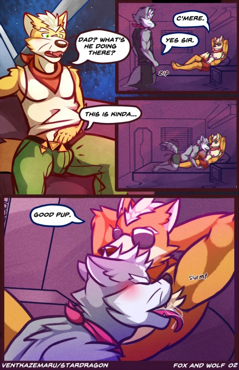 Fox & Wolf porn comic picture 3