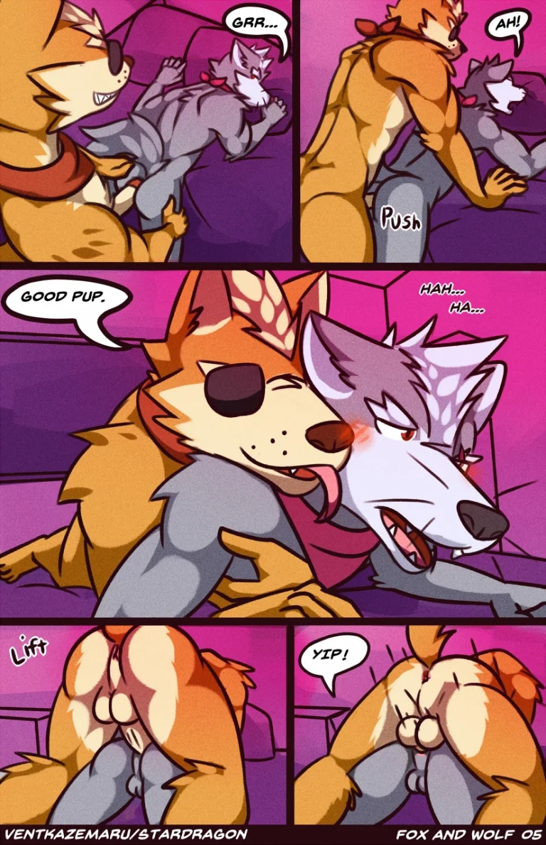 Fox & Wolf porn comic picture 6