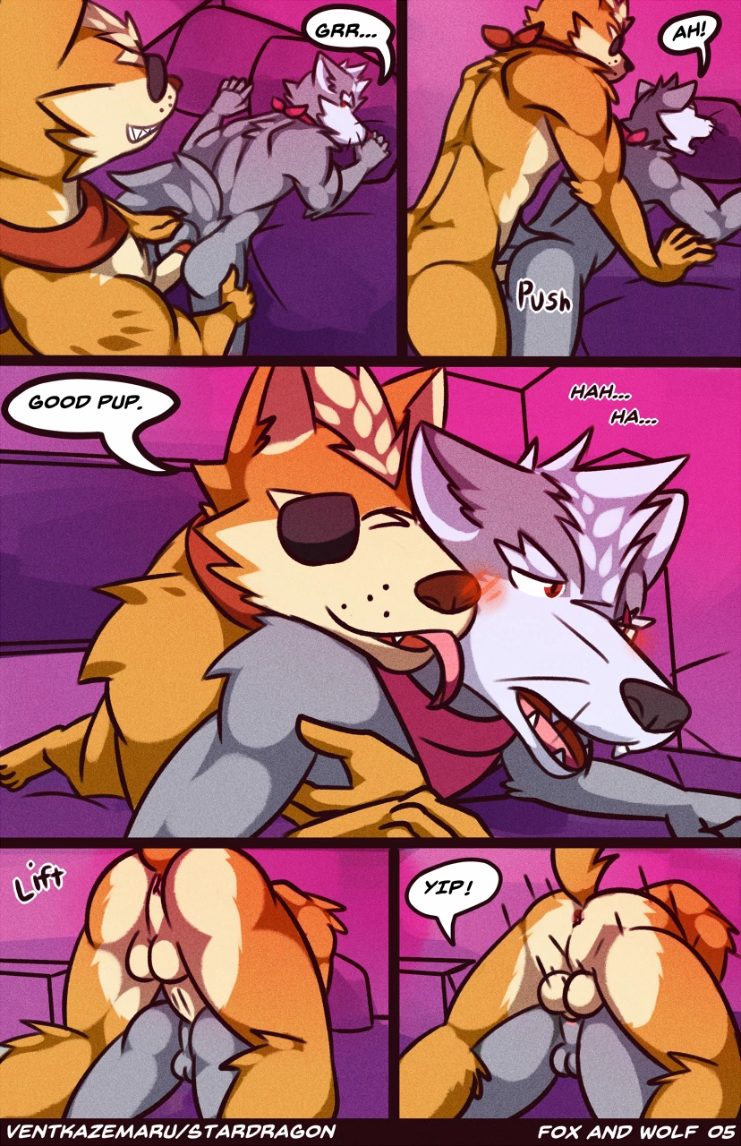 Fox & Wolf porn comic picture 6