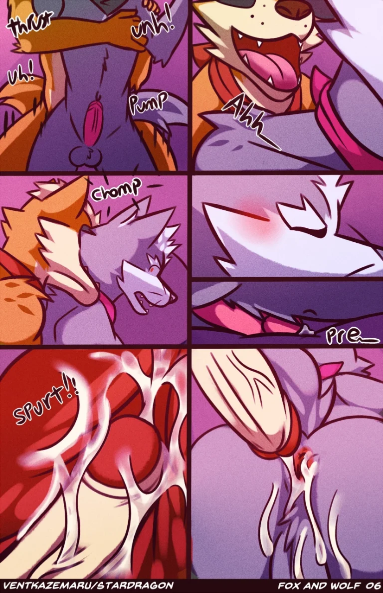 Fox & Wolf porn comic picture 7
