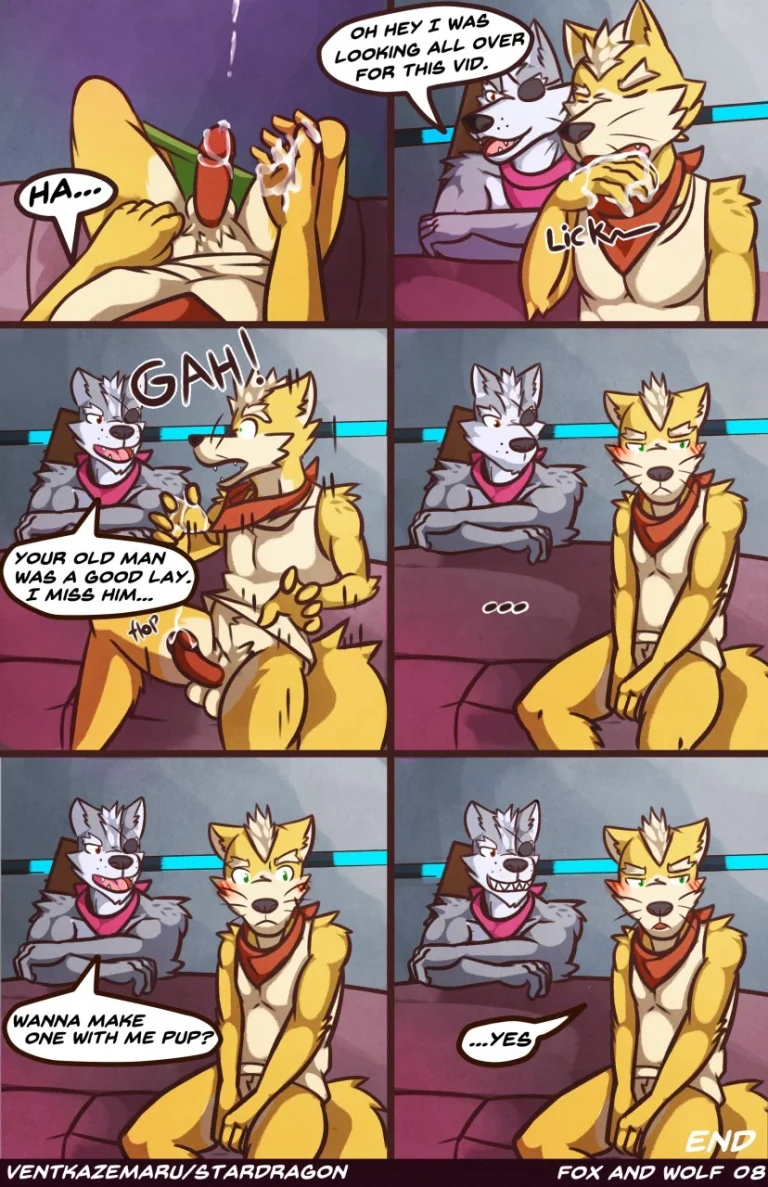 Fox & Wolf porn comic picture 9