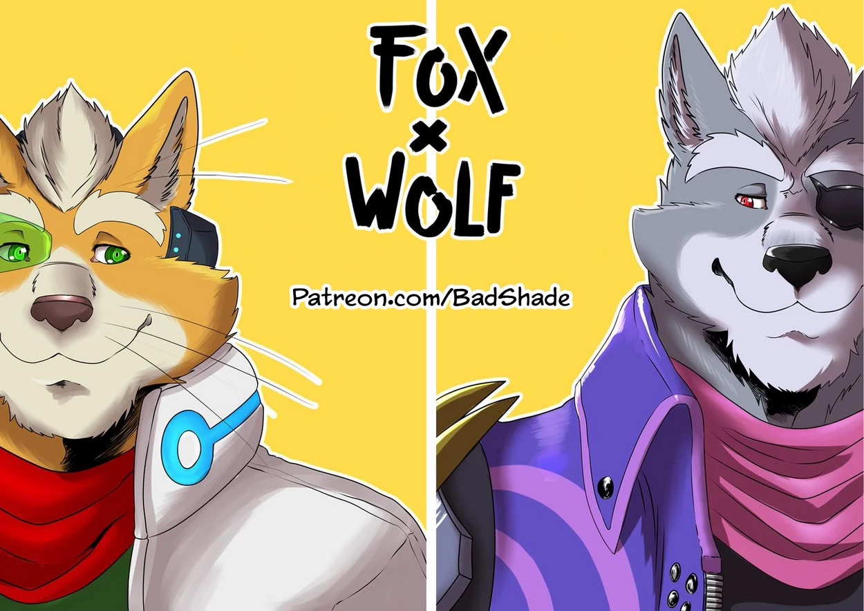 Fox X Wolf porn comic picture 1