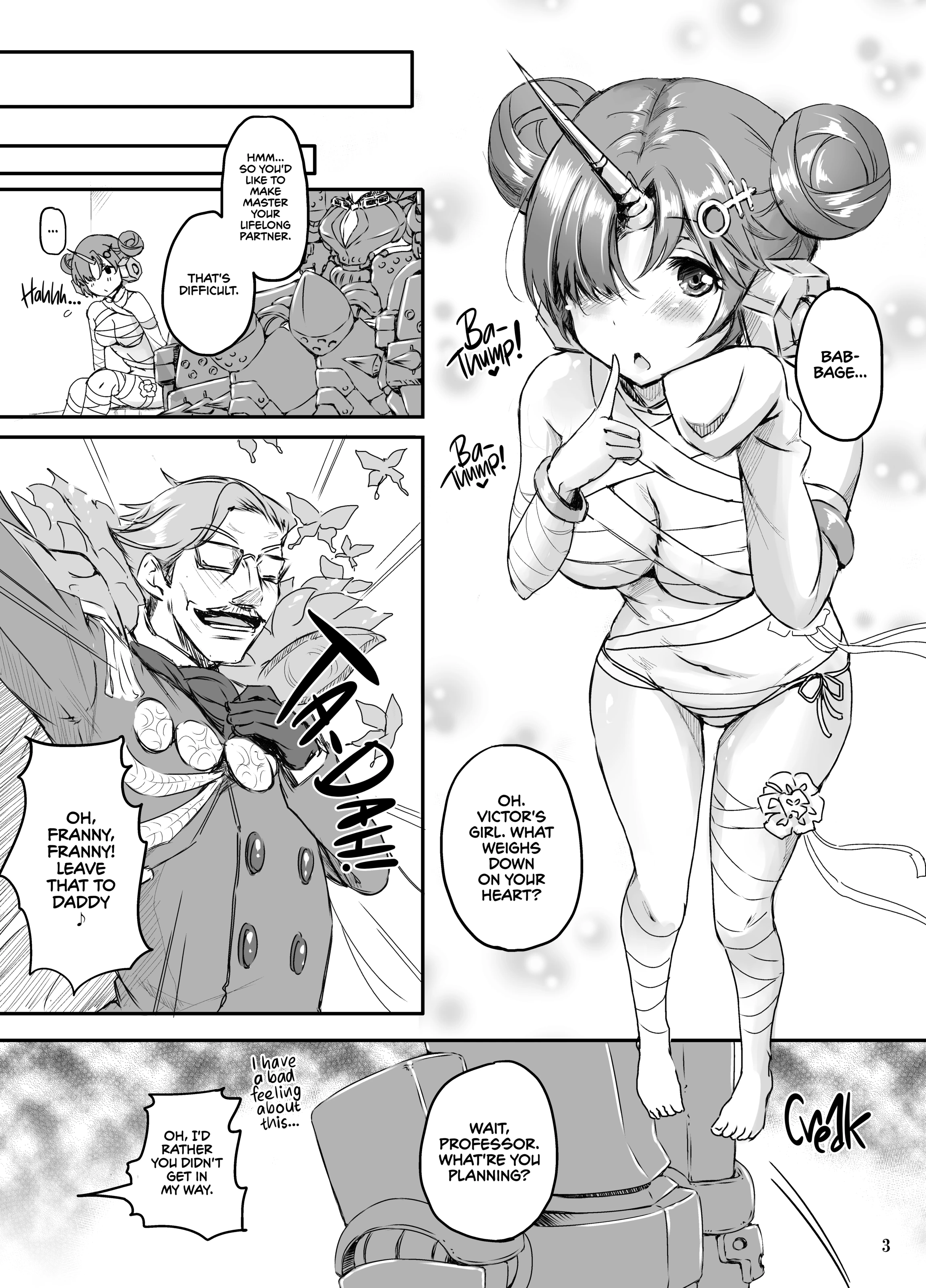 Fran's Training porn comic picture 2
