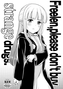 Frieren, please don't buy strange drugs porn comic picture 1