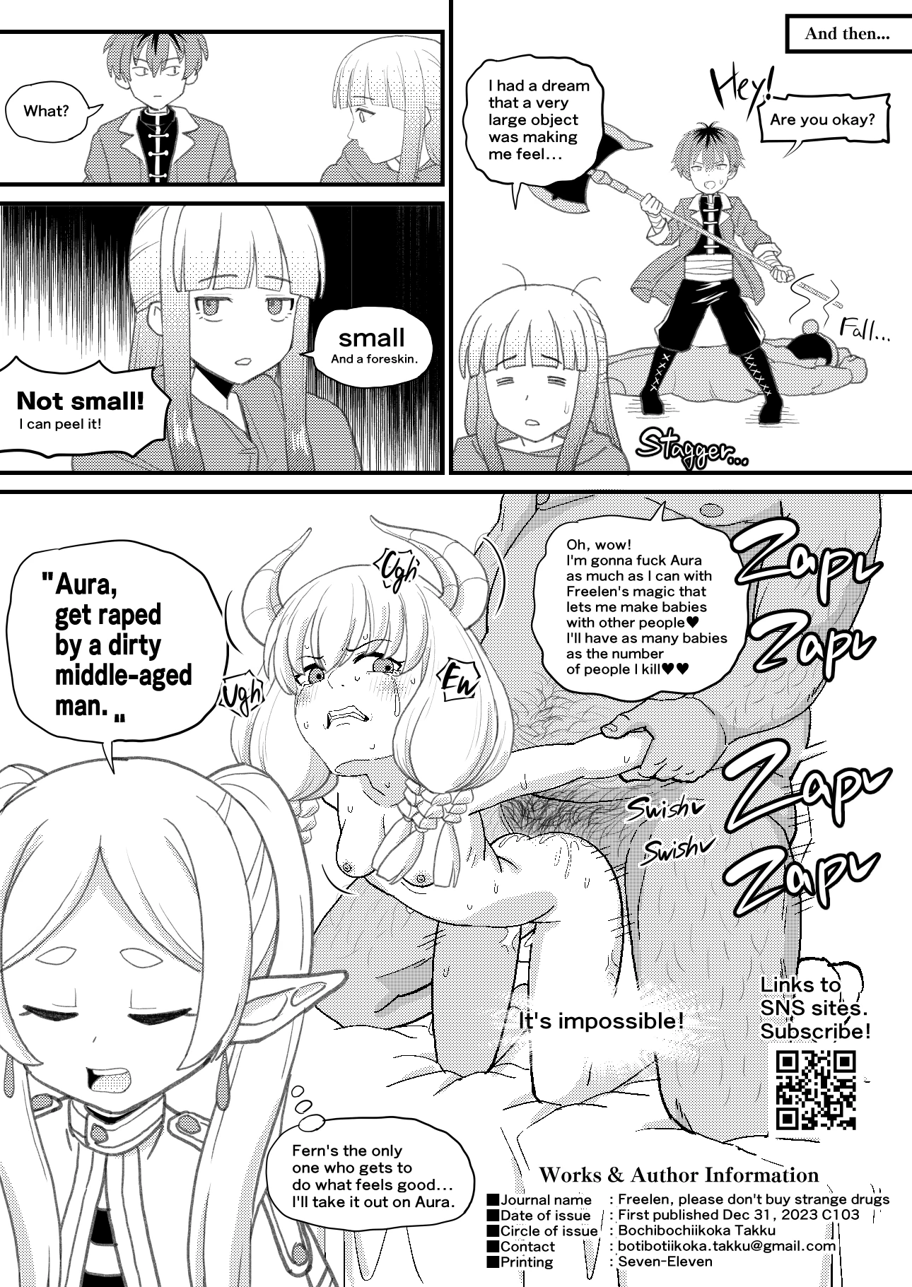 Frieren, please don't buy strange drugs porn comic picture 8