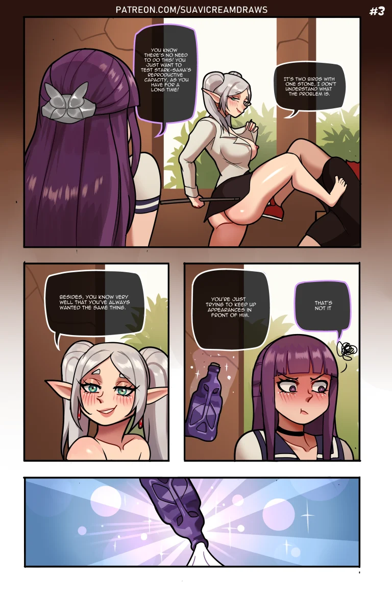 Frieren's chair porn comic picture 4