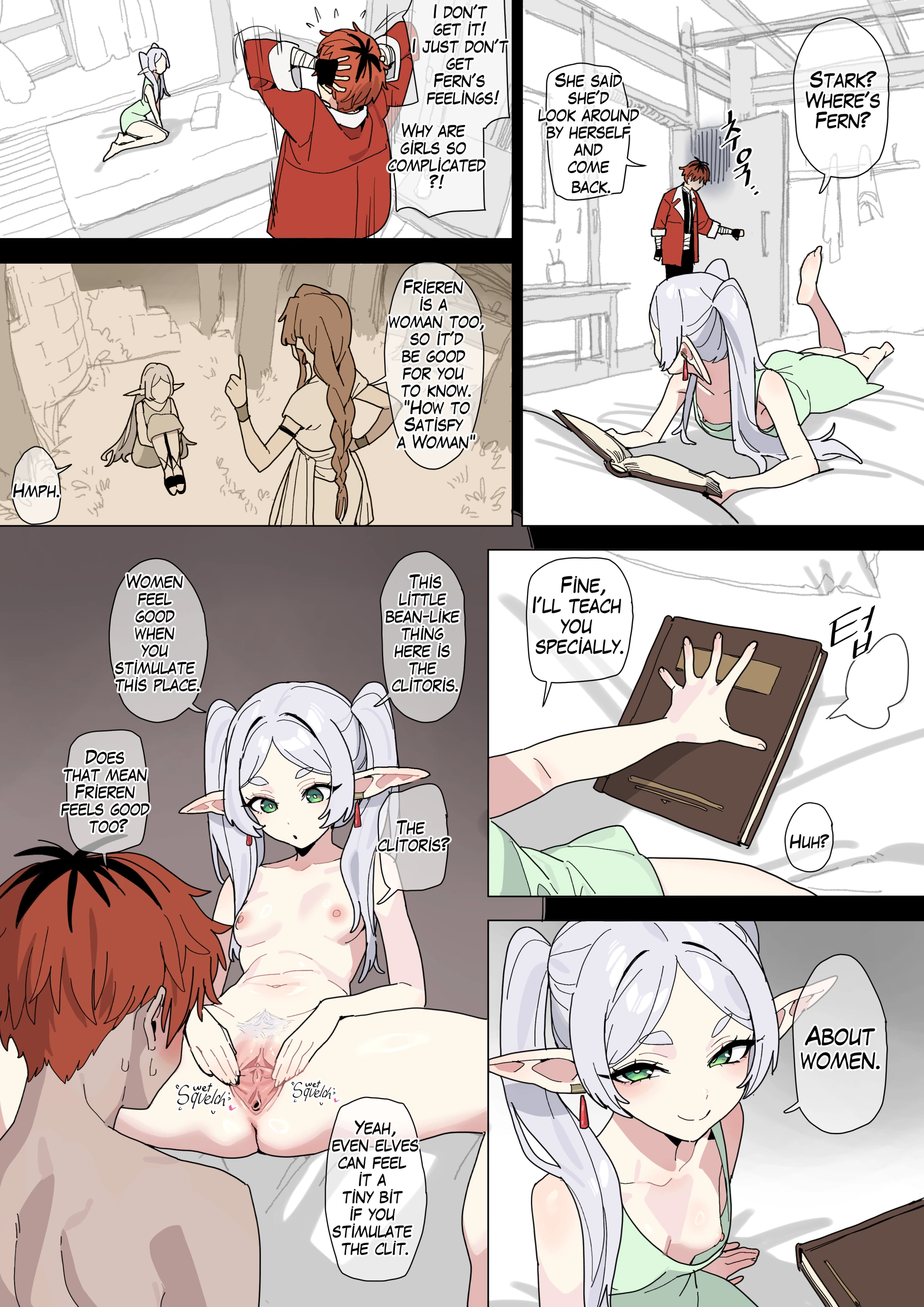 Frieren's Sex Education - Stark Arc porn comic picture 3