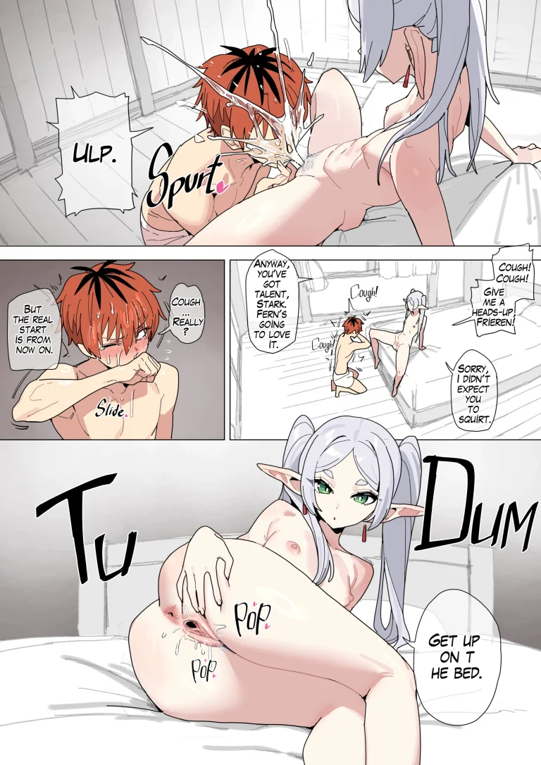 Frieren's Sex Education - Stark Arc porn comic picture 6