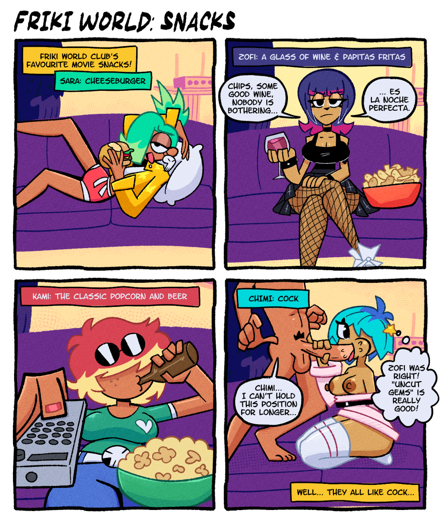 Friki World porn comic picture 2