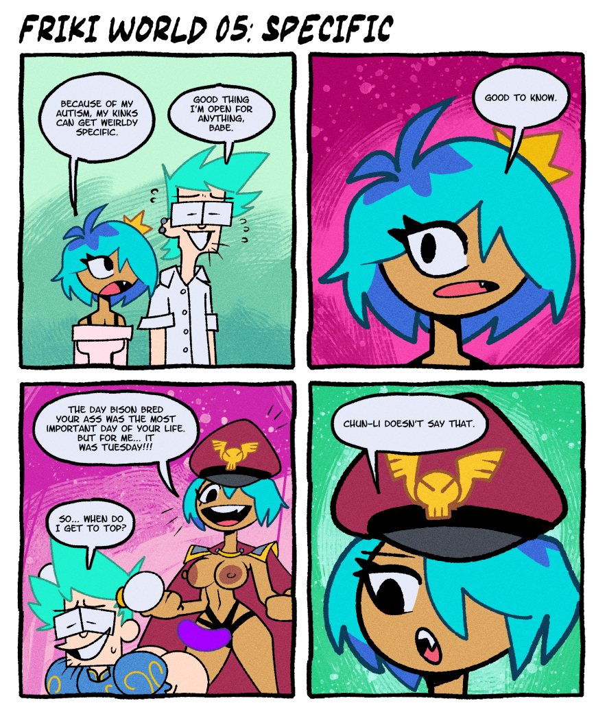 Friki World porn comic picture 5