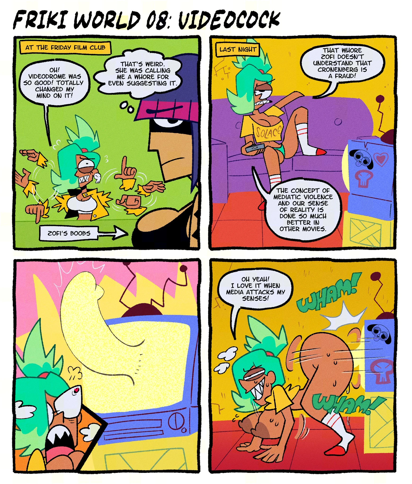 Friki World porn comic picture 8
