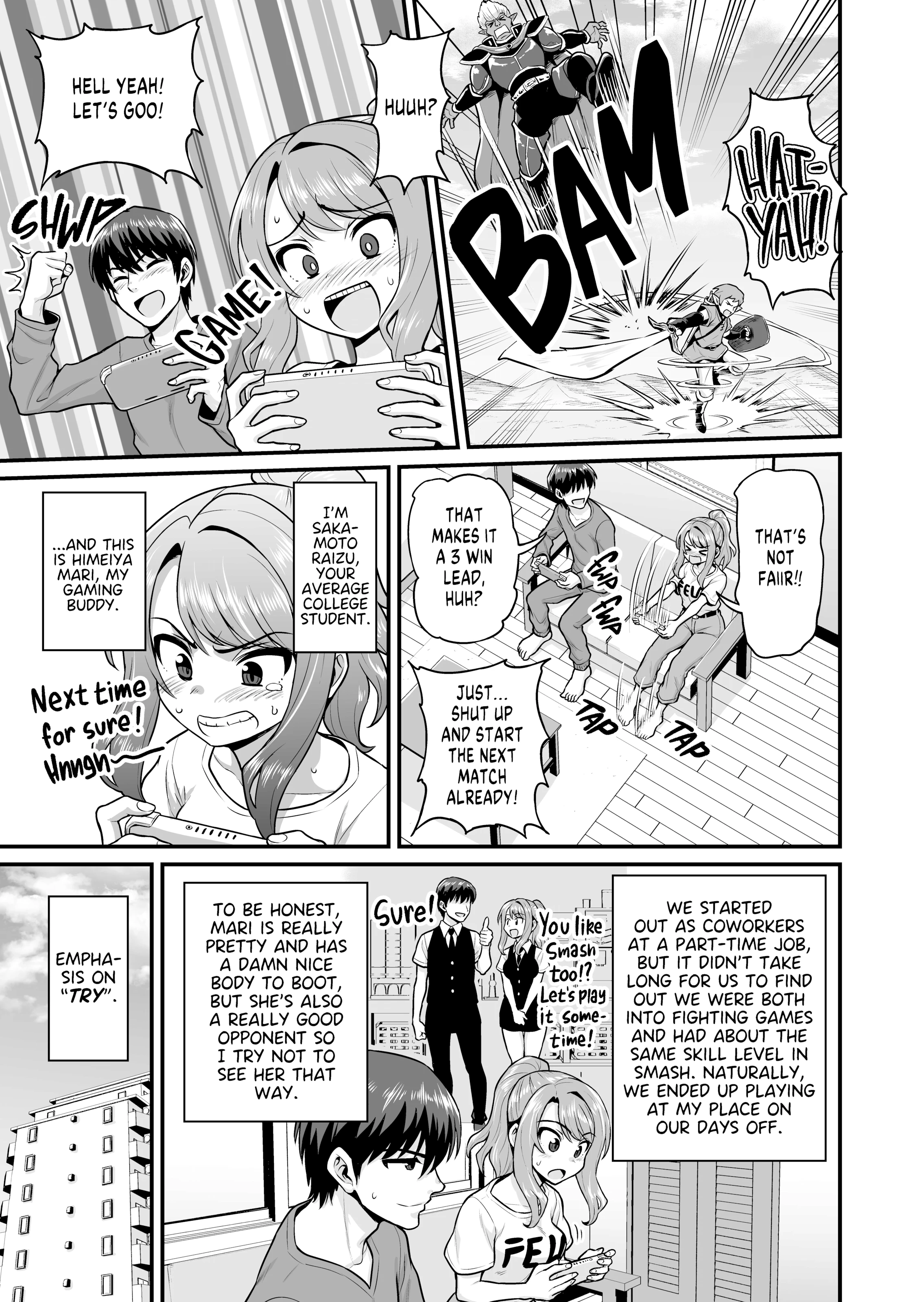 From Gaming Buddies to Fuck Buddies porn comic picture 2
