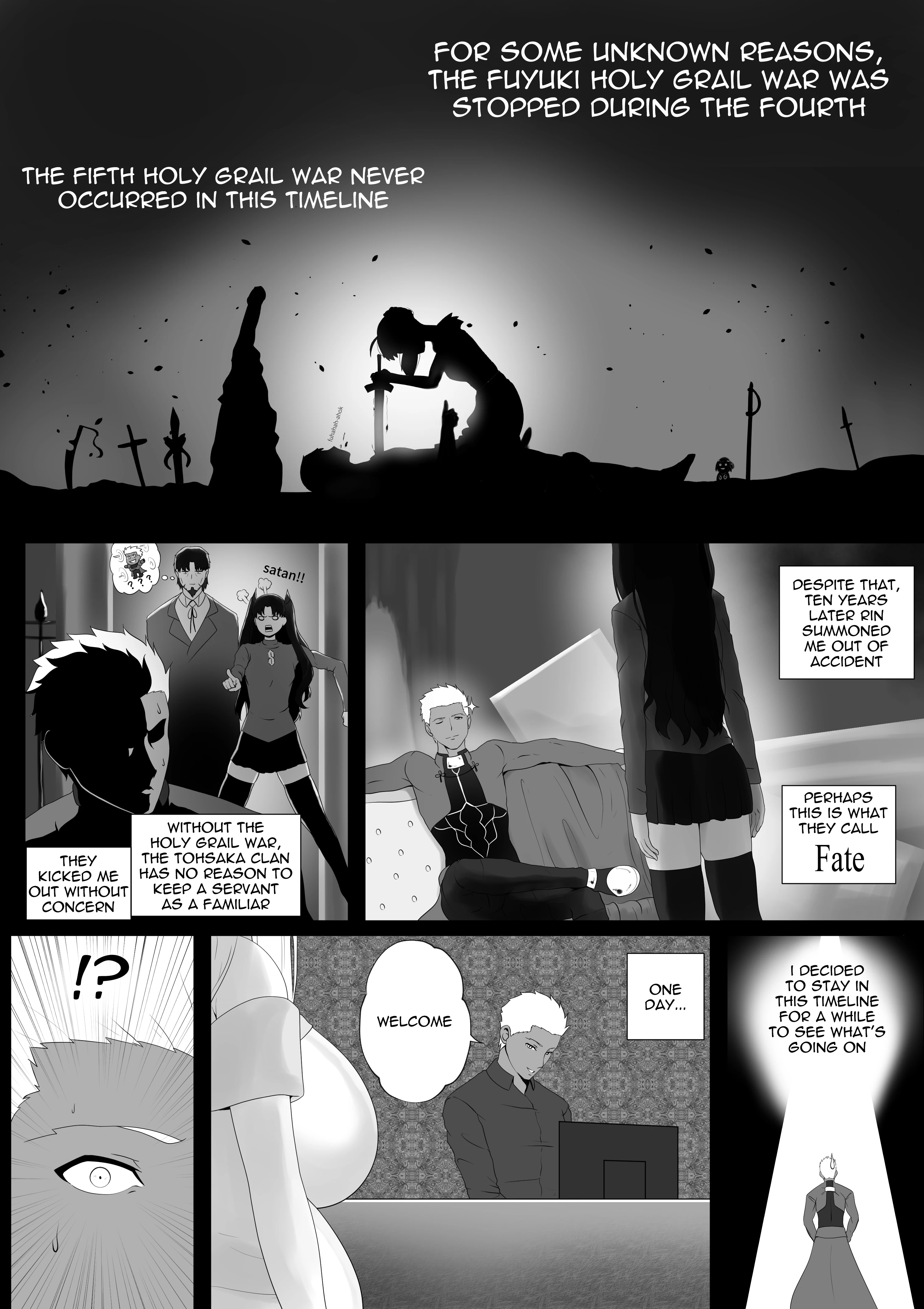FSN - Father/ shirou ngentot porn comic picture 2