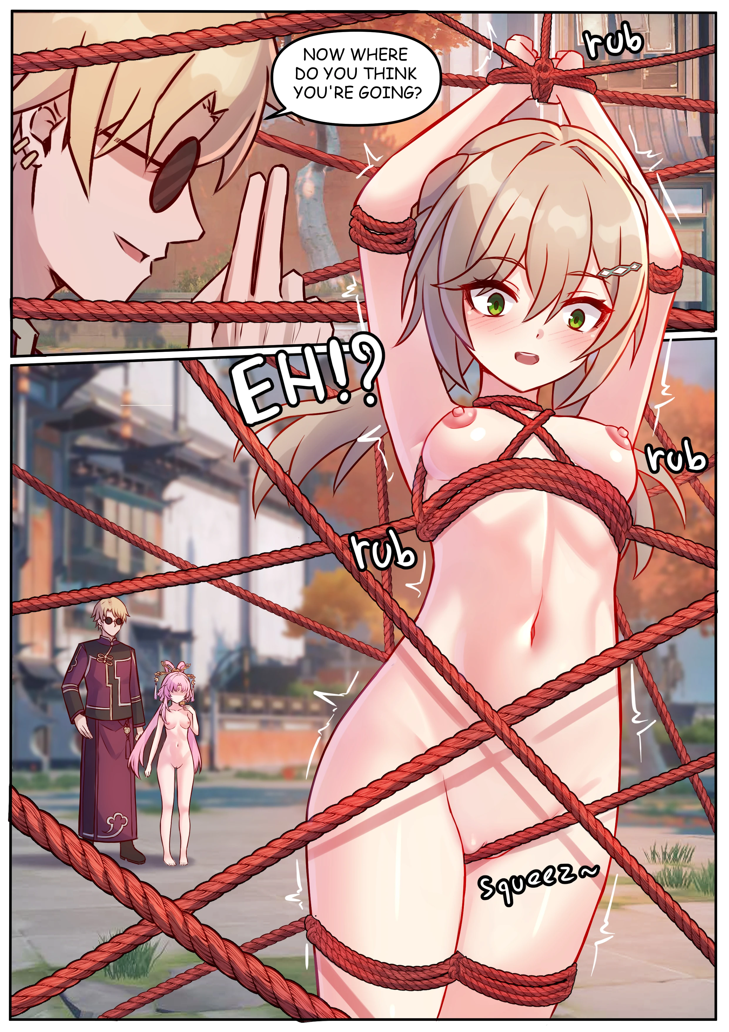 Fu Xuan and Qingque porn comic picture 5