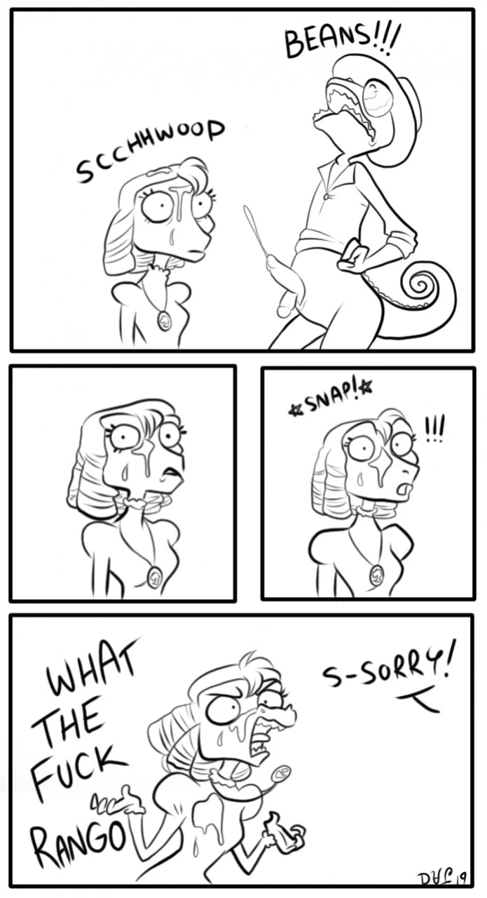 Fucking Weird Lizards porn comic picture 21