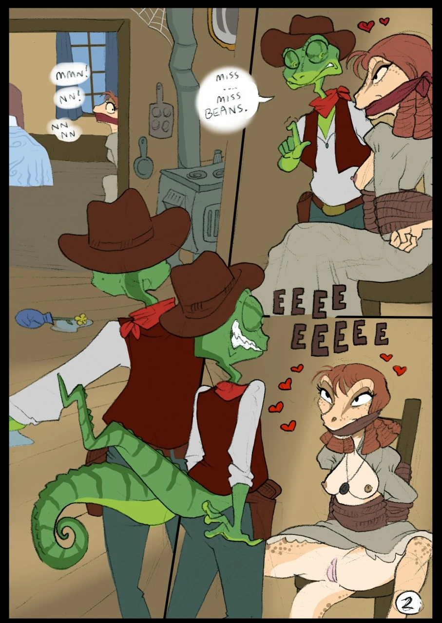 Fucking Weird Lizards porn comic picture 3