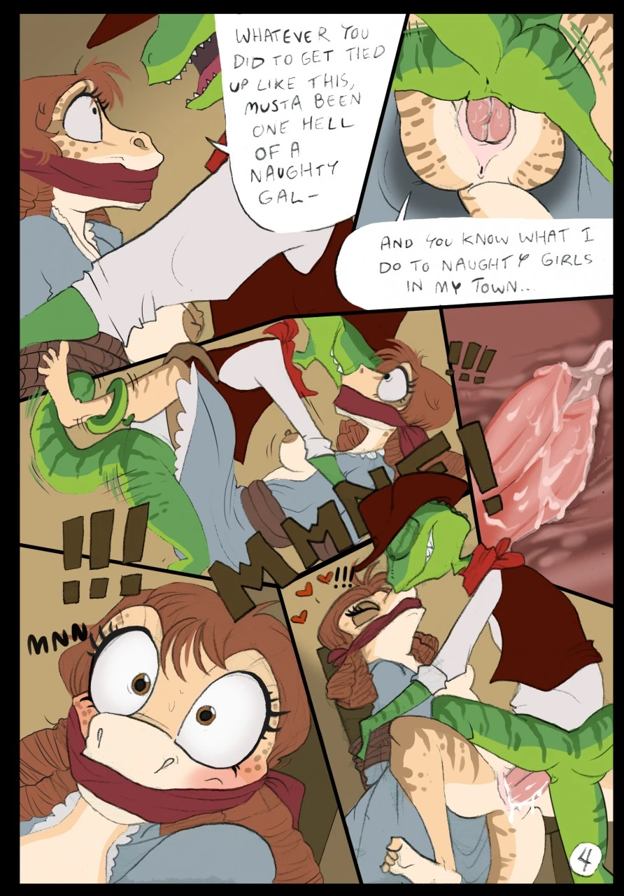 Fucking Weird Lizards porn comic picture 5