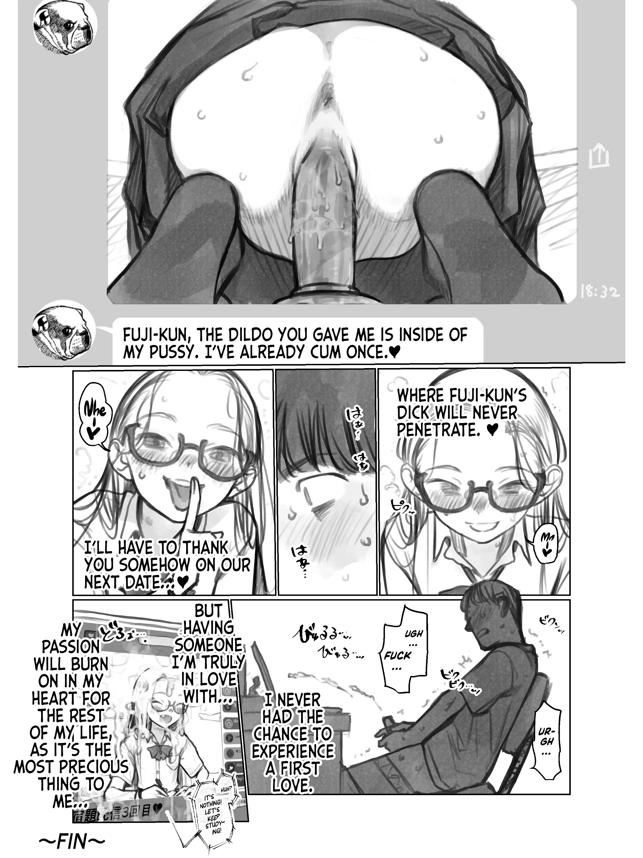 Fuji-Kun porn comic picture 4