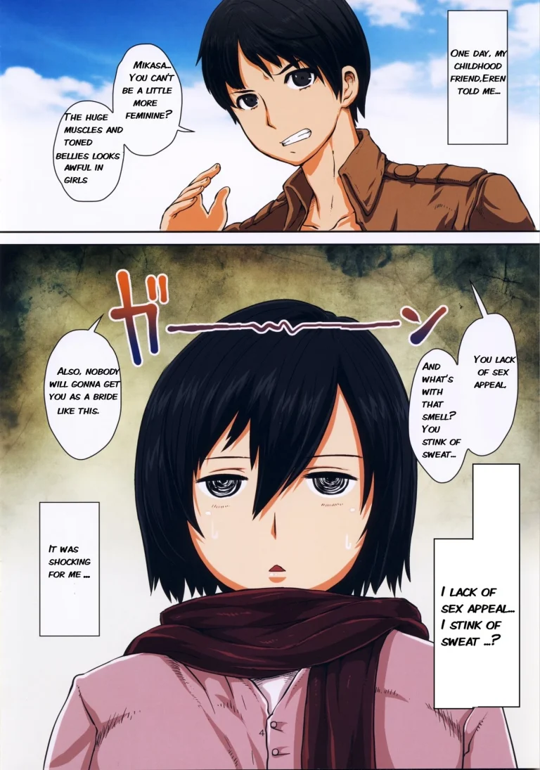 Fukkin Joshi Mikasa Ackerman wa Taishuu ga Ki ni naru Otoshi goro. porn comic picture 5