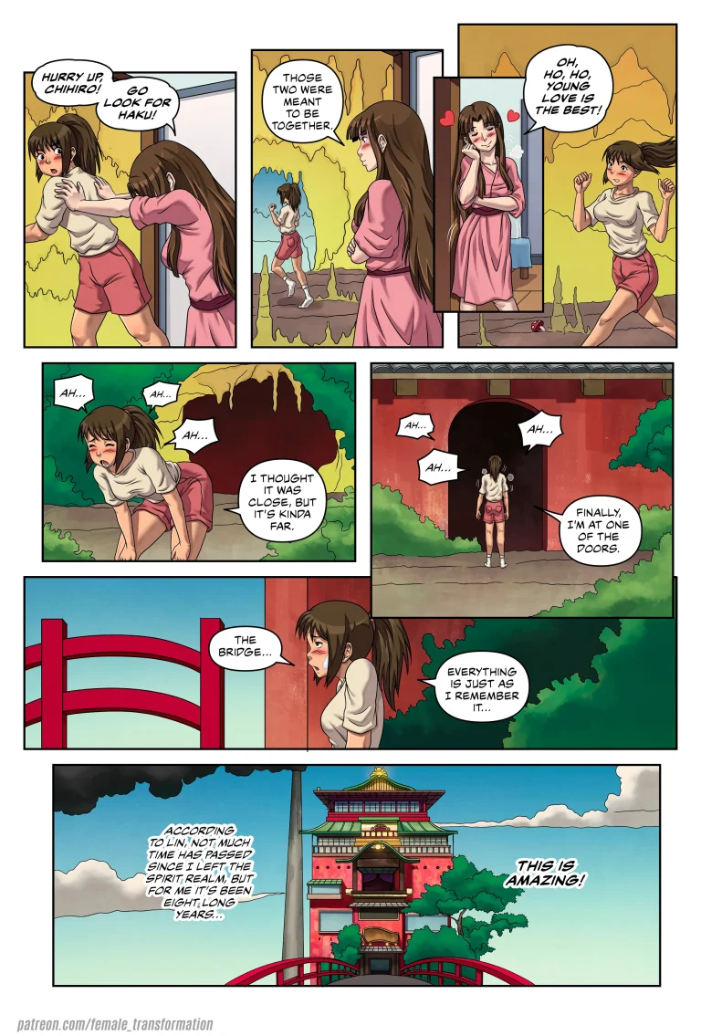 Full Moon Dance porn comic picture 8