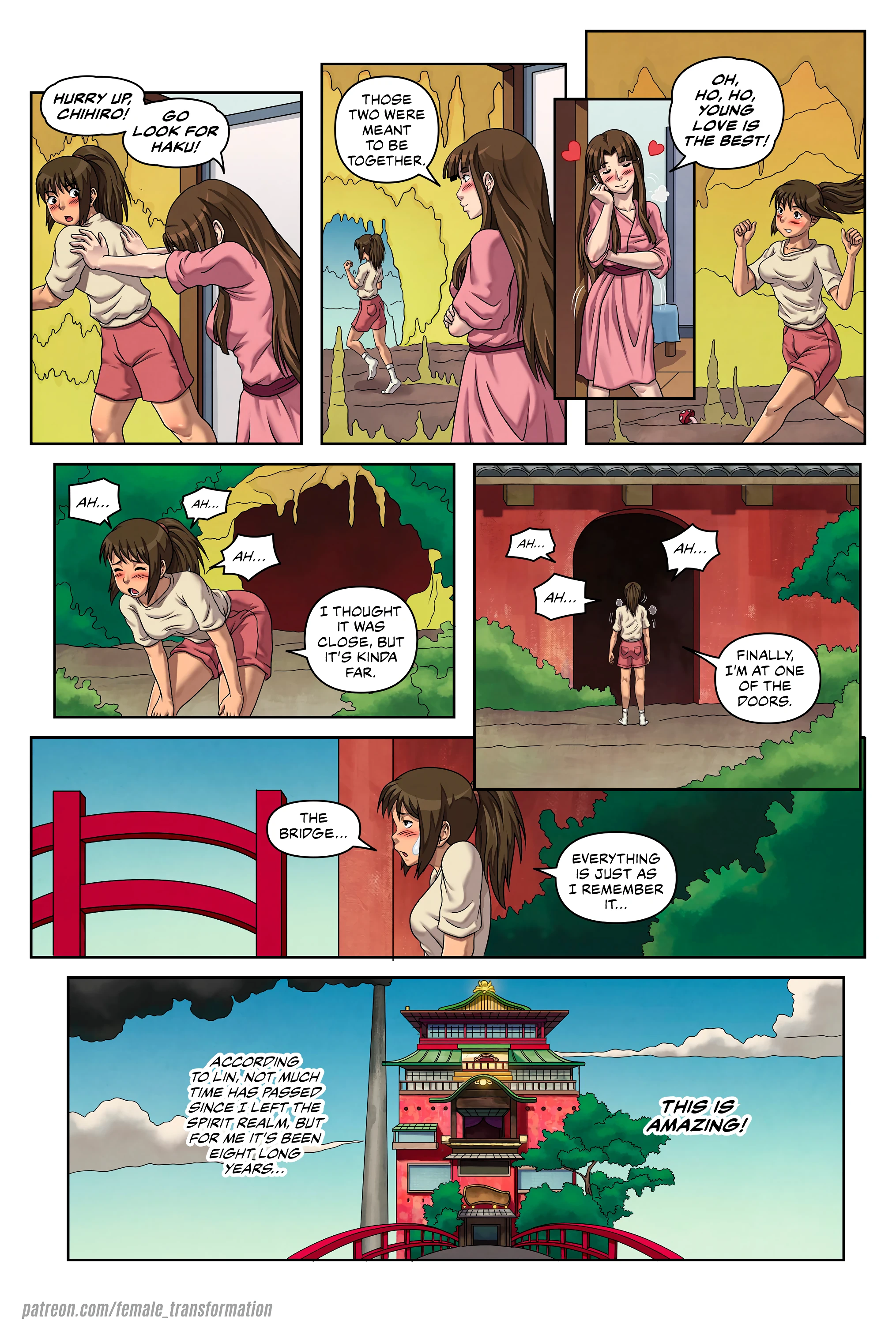Full Moon Dance porn comic picture 8