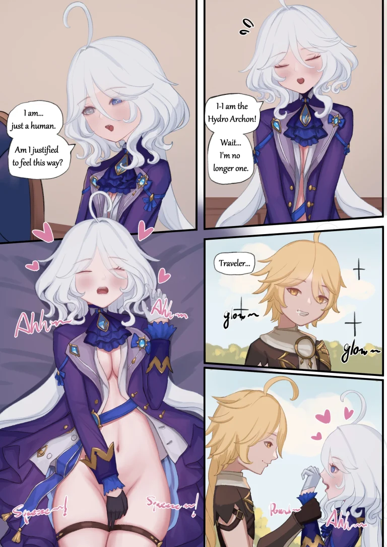 Furina's Puberty porn comic picture 5