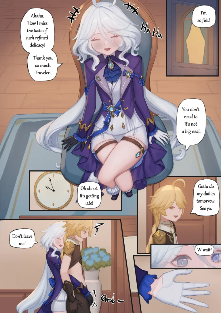 Furina's Puberty porn comic picture 7