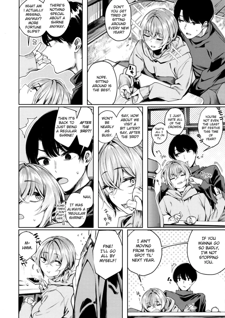 Furyou-chan to kotatsu de nukunuku suru oomisoka porn comic picture 4