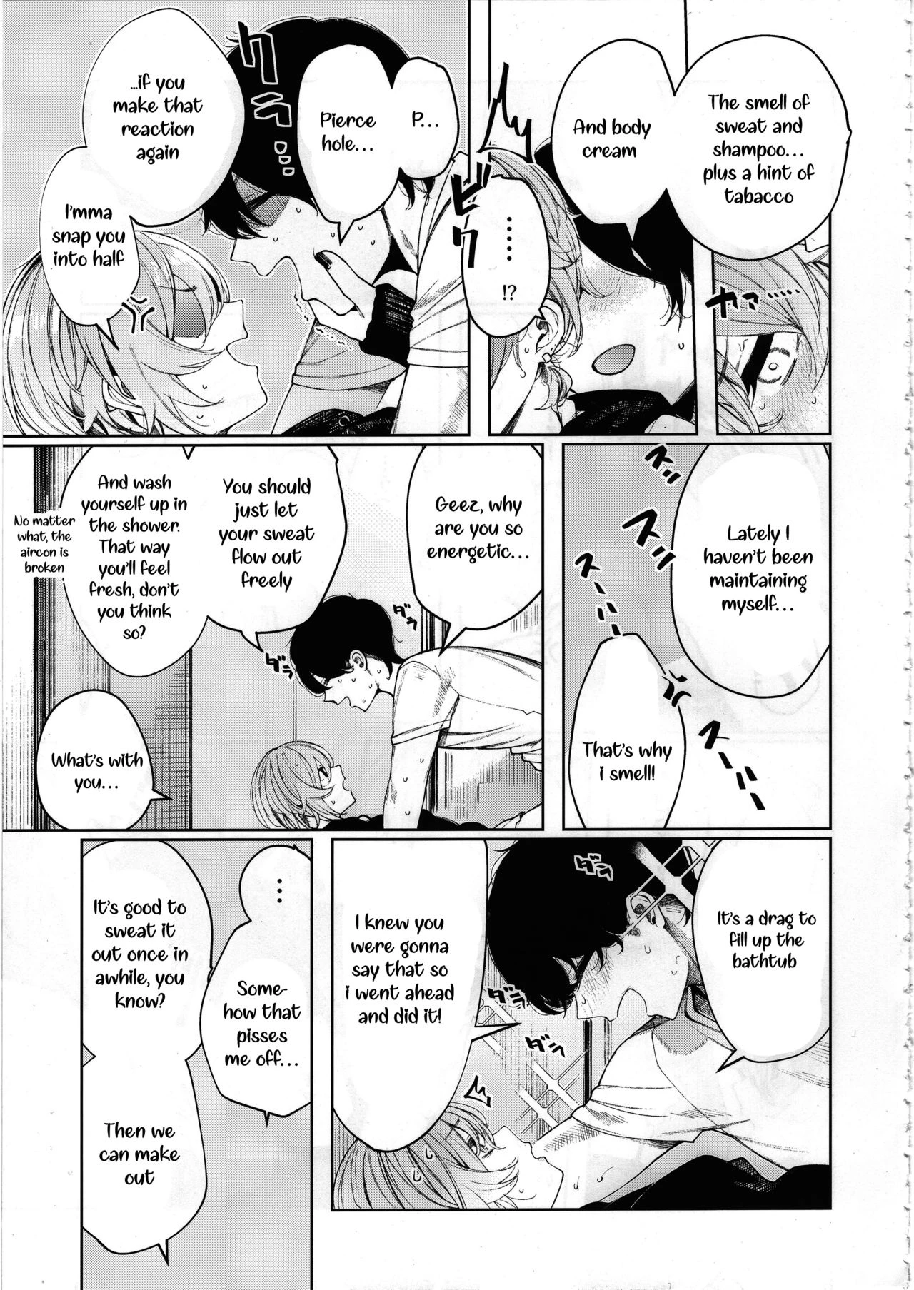 Furyouppoi Kanojo to Asedaku de Daradara Shitai Natsu porn comic picture 5