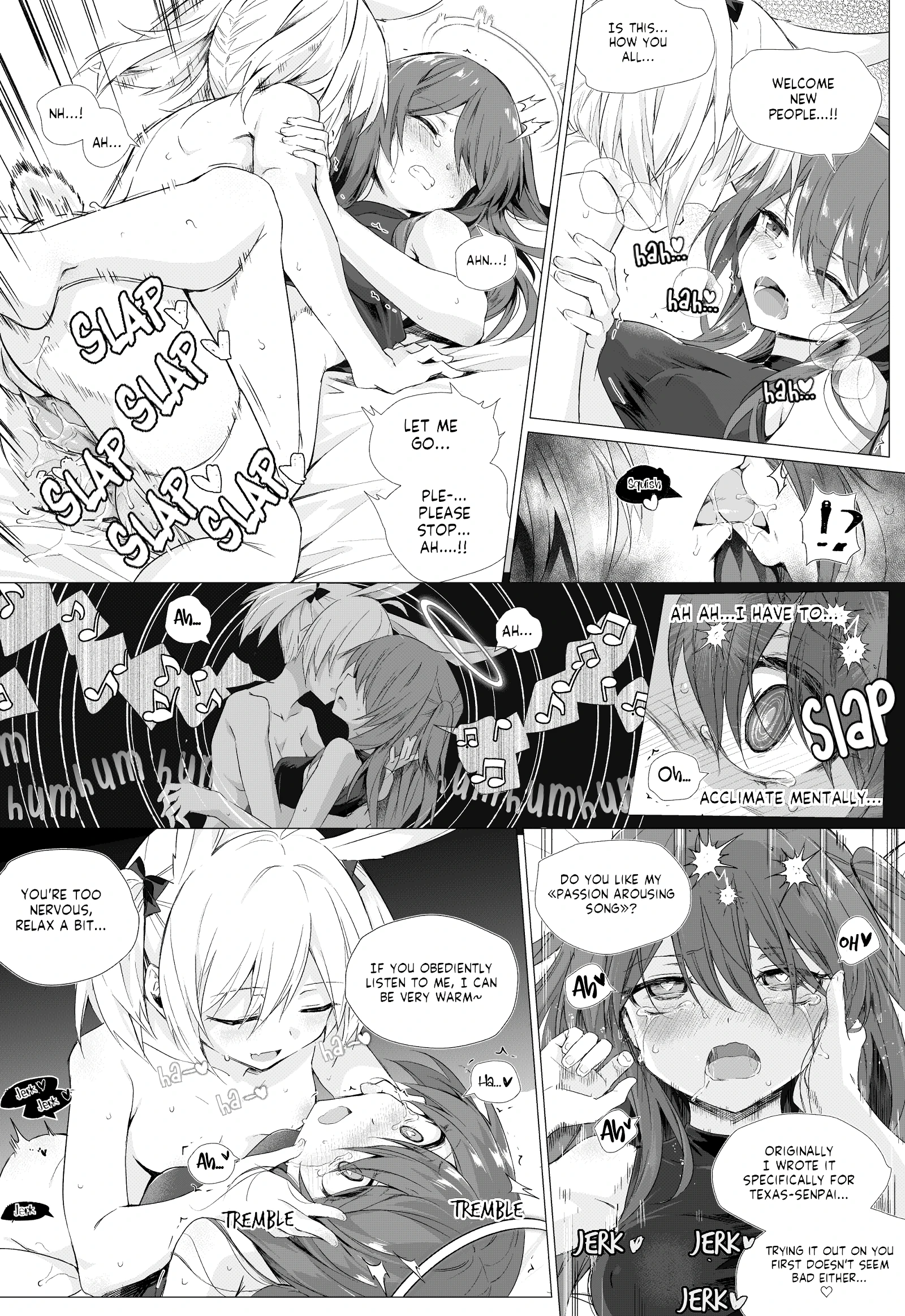 Futa Sorax Exusiai Doujinshi porn comic picture 10