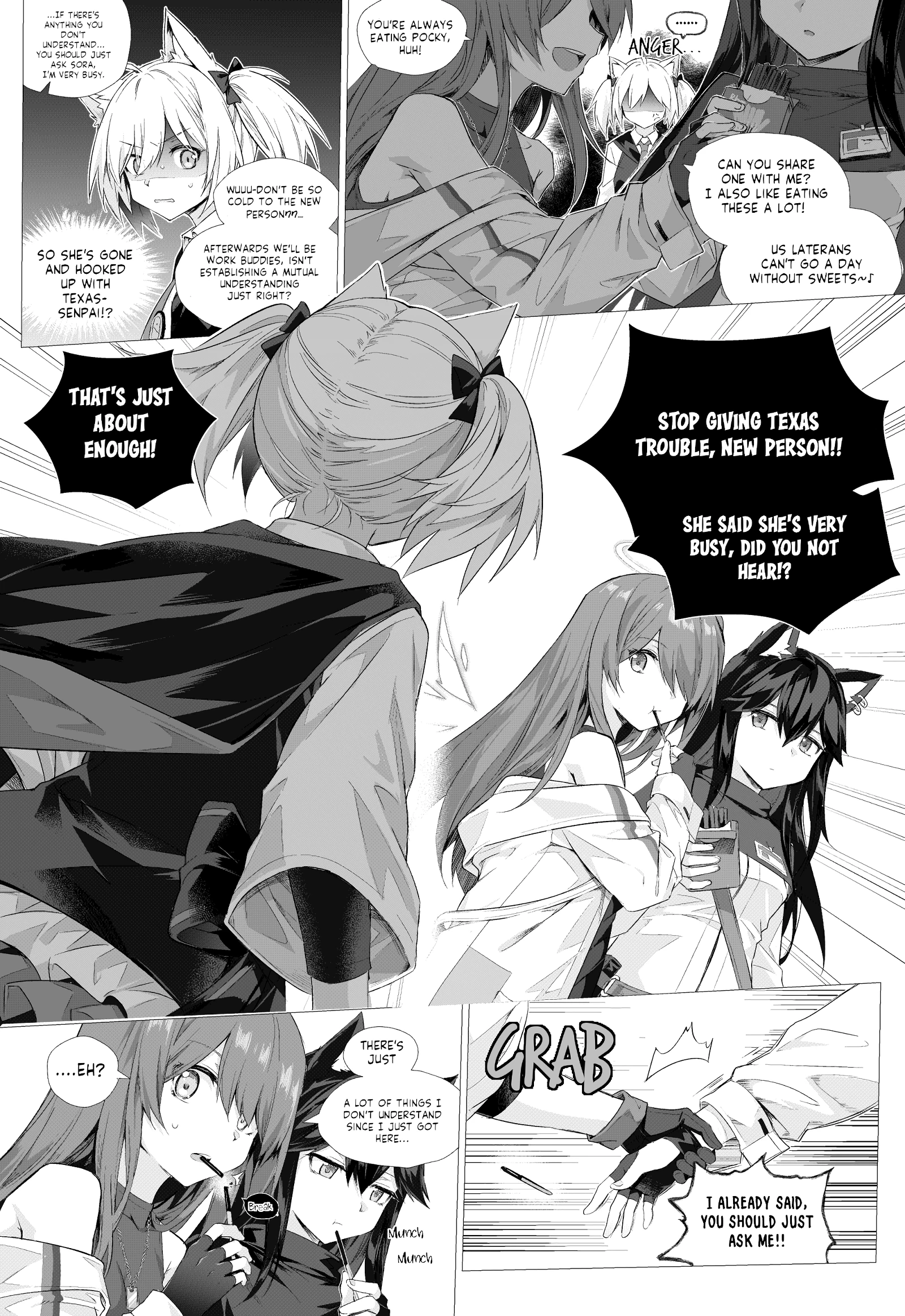 Futa Sorax Exusiai Doujinshi porn comic picture 3
