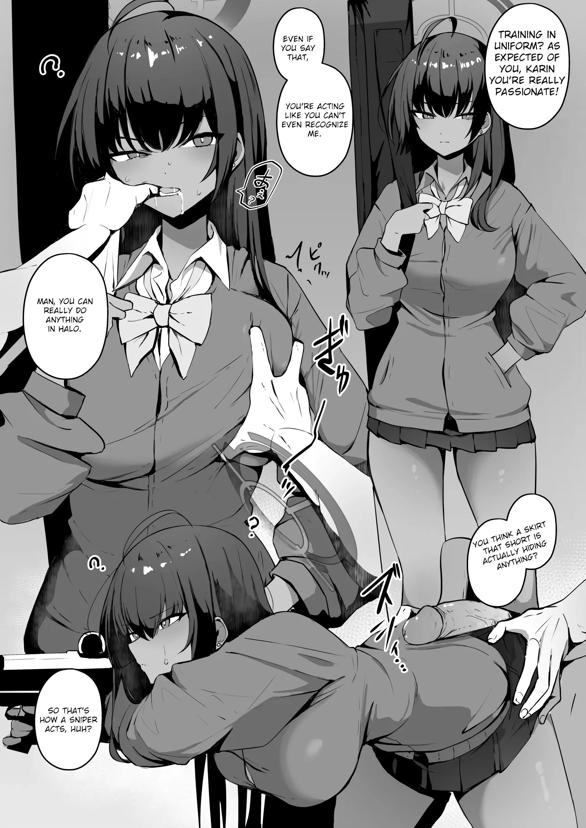 Fuyu no Hon Sono 1: Karin porn comic picture 1